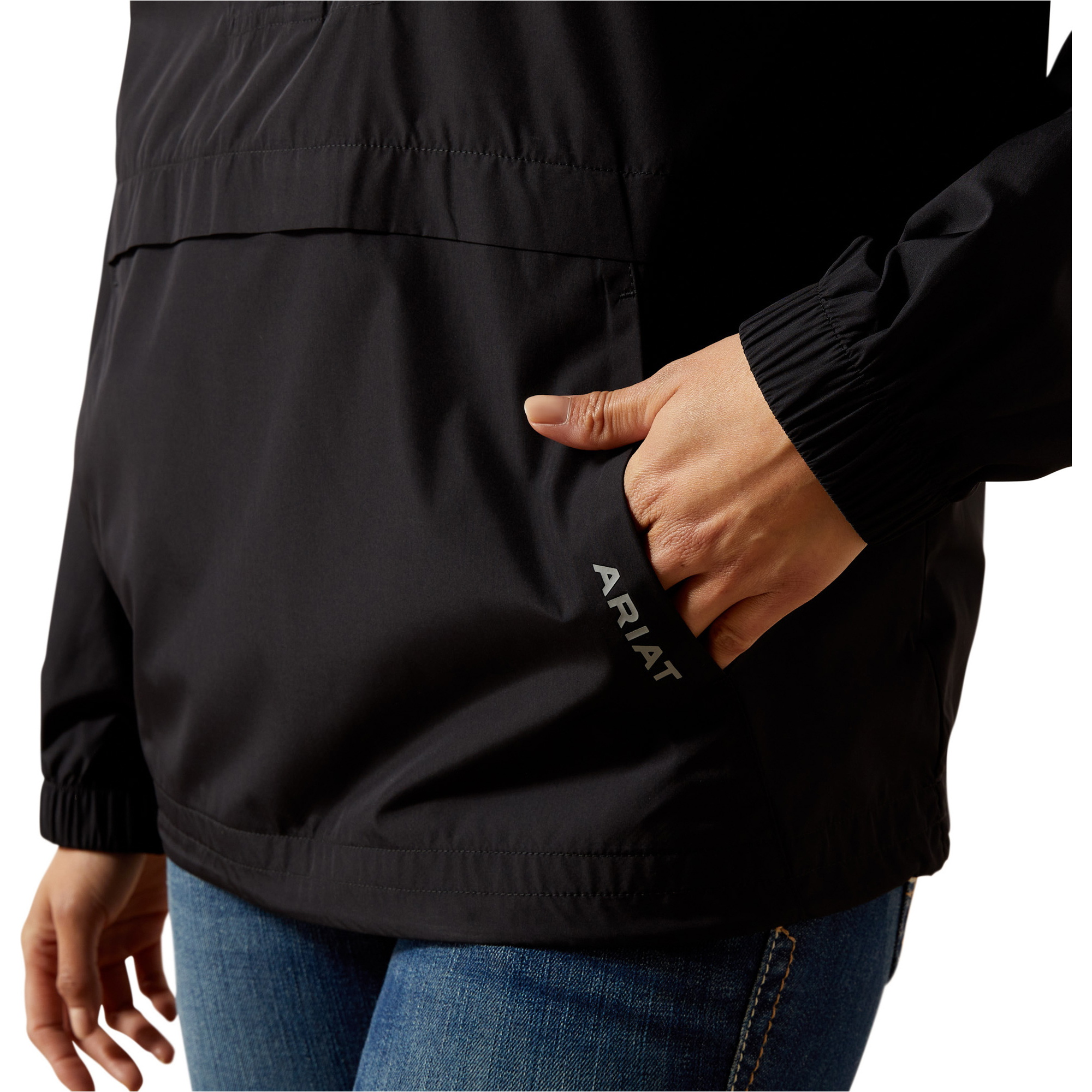 2026 Ariat Dames Whisper Pullover Jacket 10054847 - Black